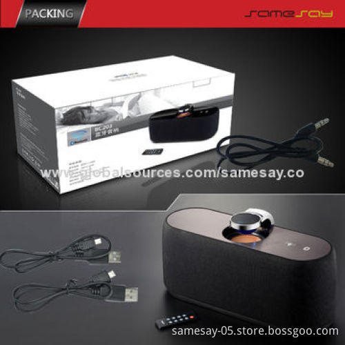 Fashionable Hi-Fi Smartphone Bluetooth Speaker, 2.1CH, Wi-Fi, Remote Control